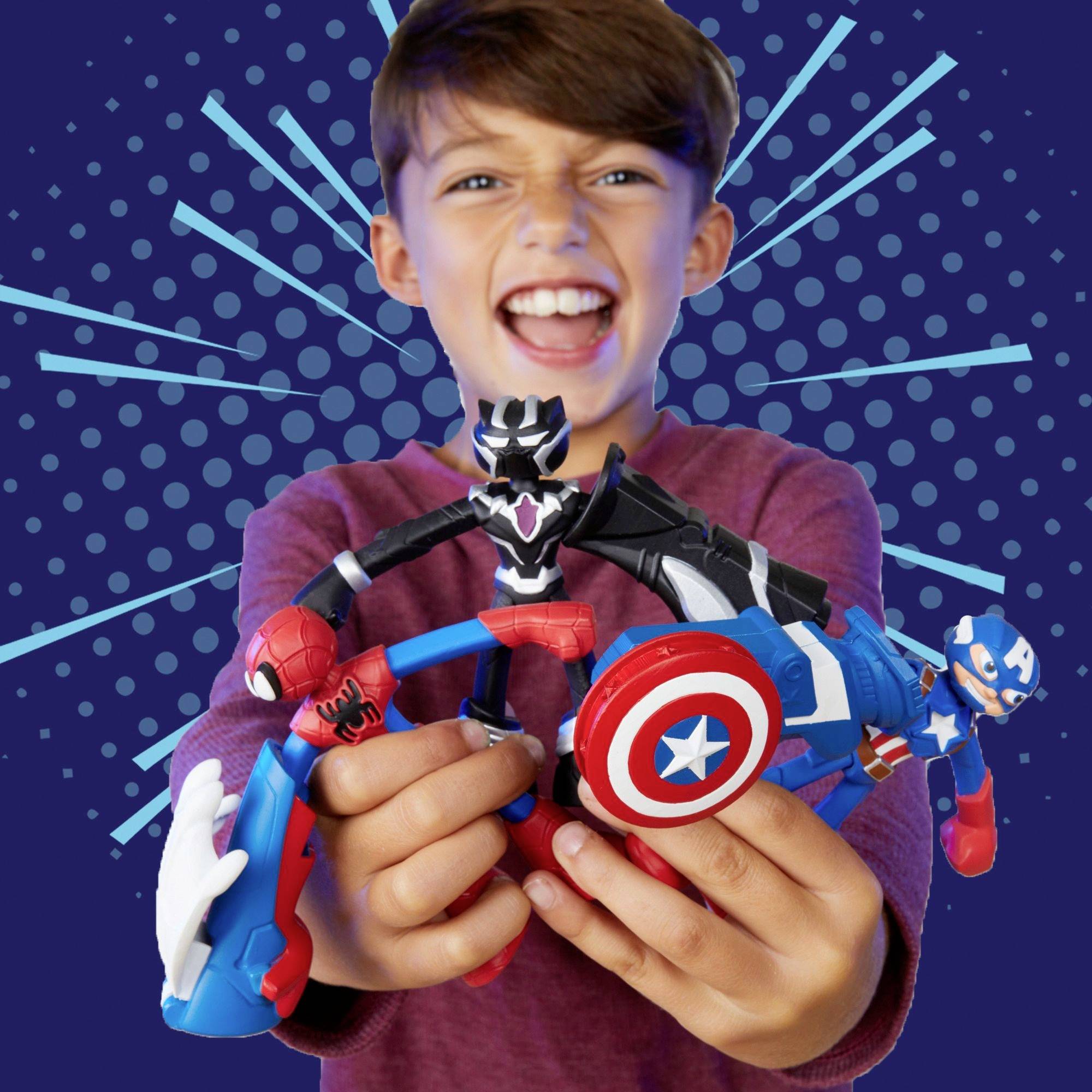Hasbro Play-Doh Spider-Man Netz-Action Knetset