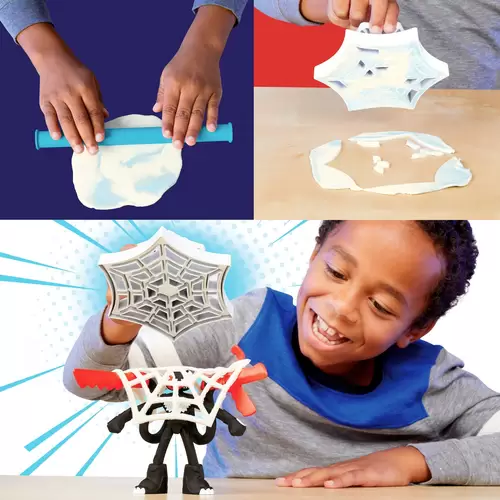 Hasbro Play-Doh Spider-Man Netz-Action Knetset Hasbro Play-Doh Spider-Man Netz-Action Knetset