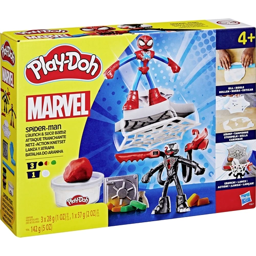 Hasbro Play-Doh Spider-Man Netz-Action Knetset Hasbro Play-Doh Spider-Man Netz-Action Knetset
