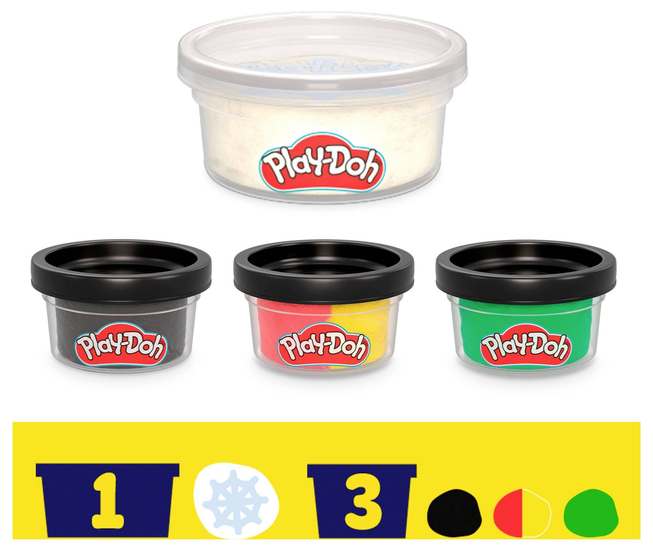 Hasbro Play-Doh Spider-Man Netz-Action Knetset