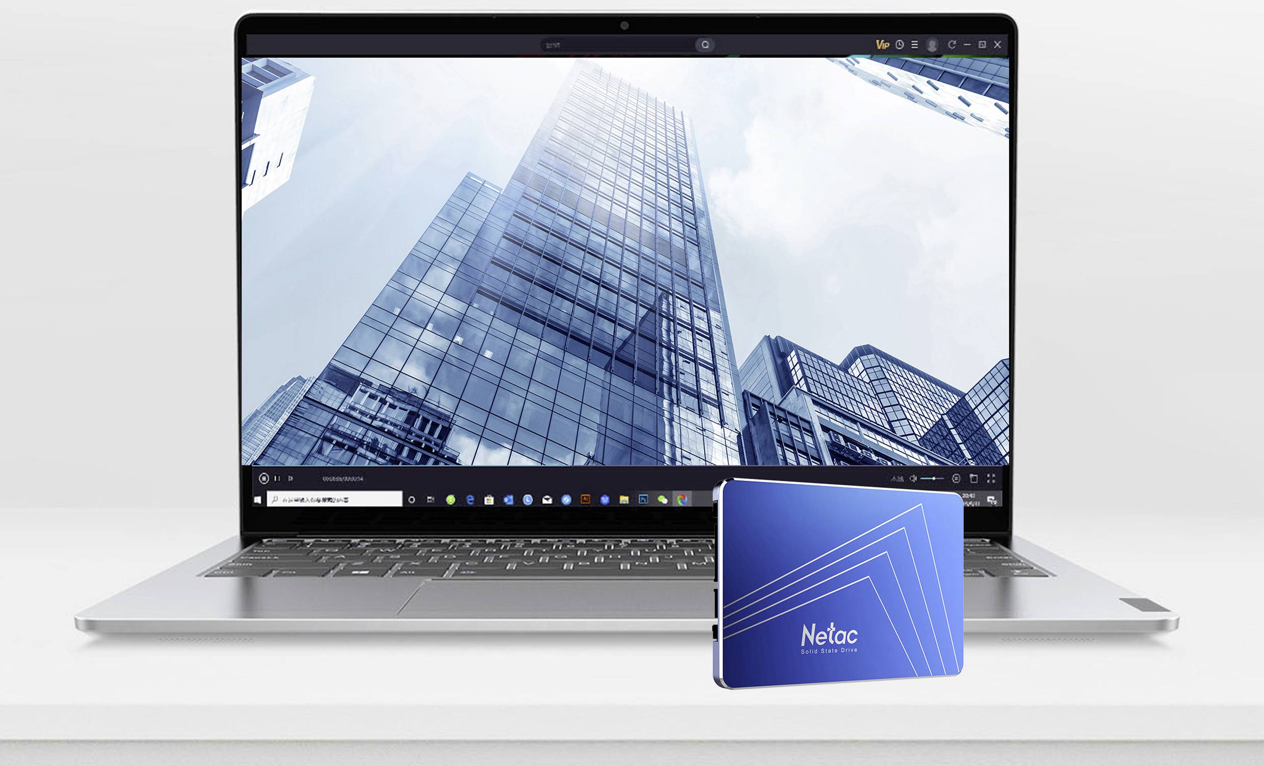 Netac Technology 1TB Interne SATA SSD 6.35cm (2.5 Zoll) SATA 6 Gb/s Retail NT01N600S-001T-S3X