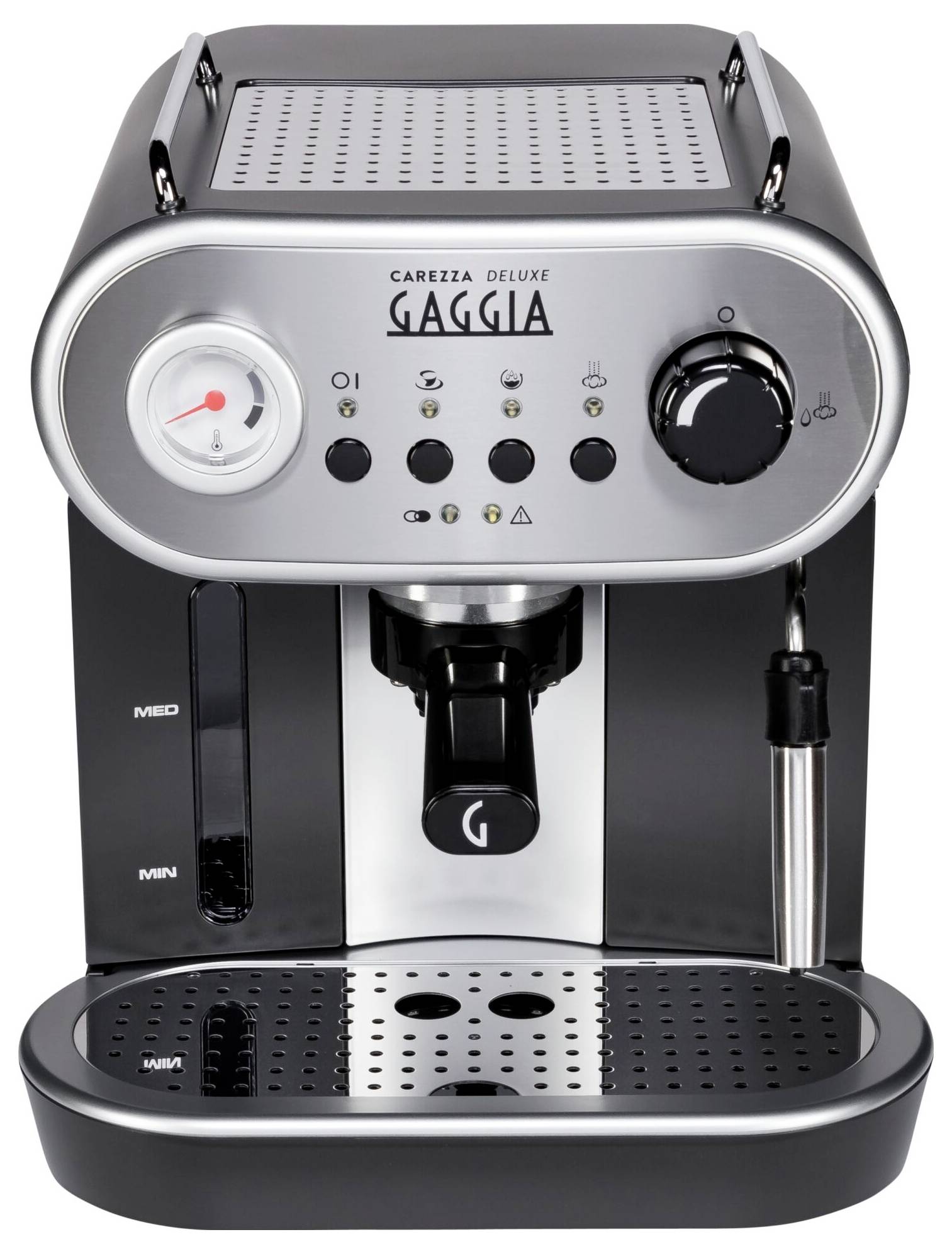 Gaggia 10004204 Espressomaschine mit Siebträger Schwarz, Silber 1900W
