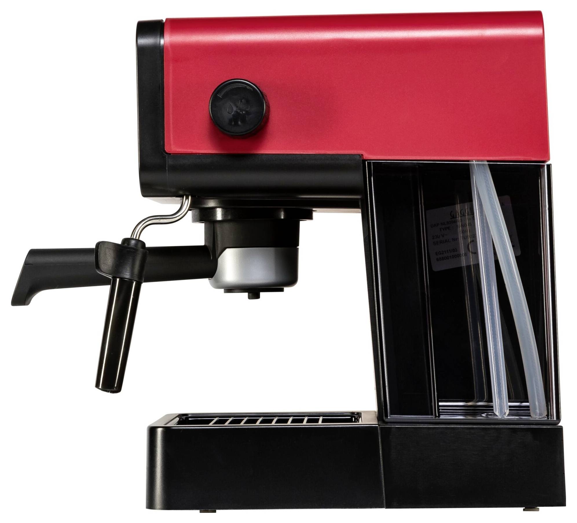 Gaggia EG2111/03 Espressomaschine mit Siebträger Rot, Schwarz 1900W