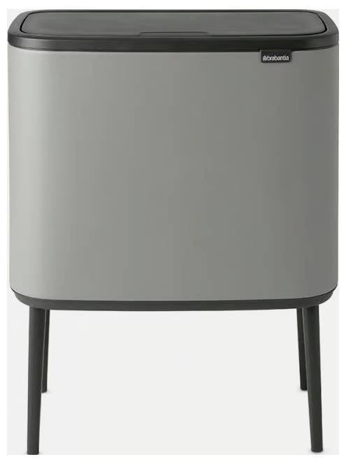 Brabantia Bo Touch Bin 127229 Mülleimer 33l Stahl (L x B x H) 312 x 540 x 680mm Grau 1St.