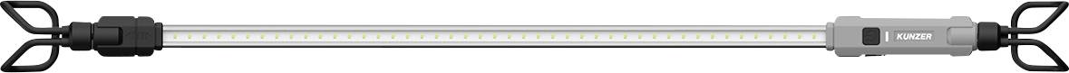Kunzer PL-2000 LED Motorhaubenleuchte Li-Ionen Akkus oder batteriebetrieben 2000lm