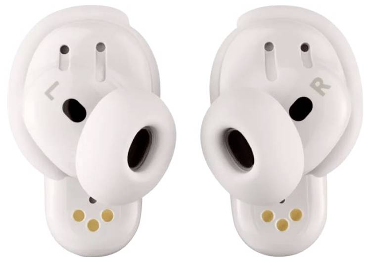 Bose QuietComfort Ultra Earbuds In Ear Kopfhörer Weiß Ladecase, Wasserabweisend
