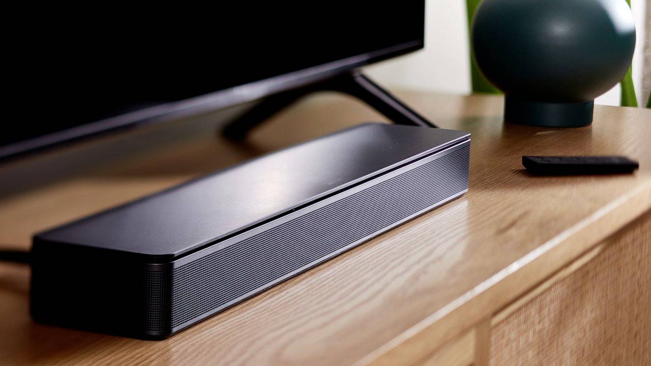 Bose TV Speaker Soundbar Schwarz Bluetooth®