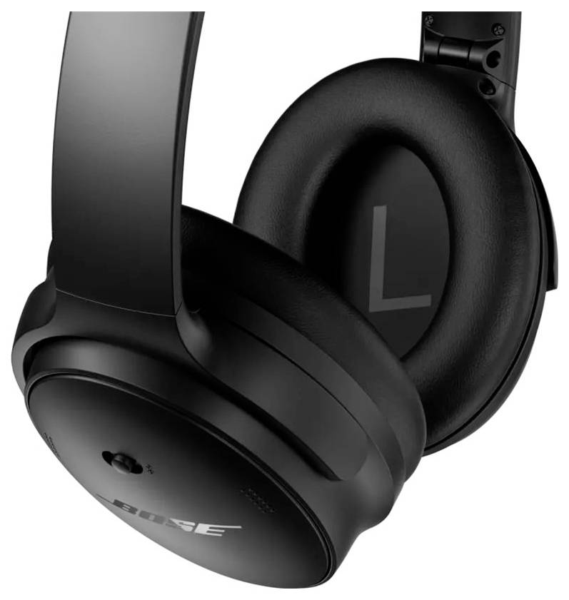 Bose QuietComfort Over Ear Kopfhörer Bluetooth®, kabelgebunden Schwarz