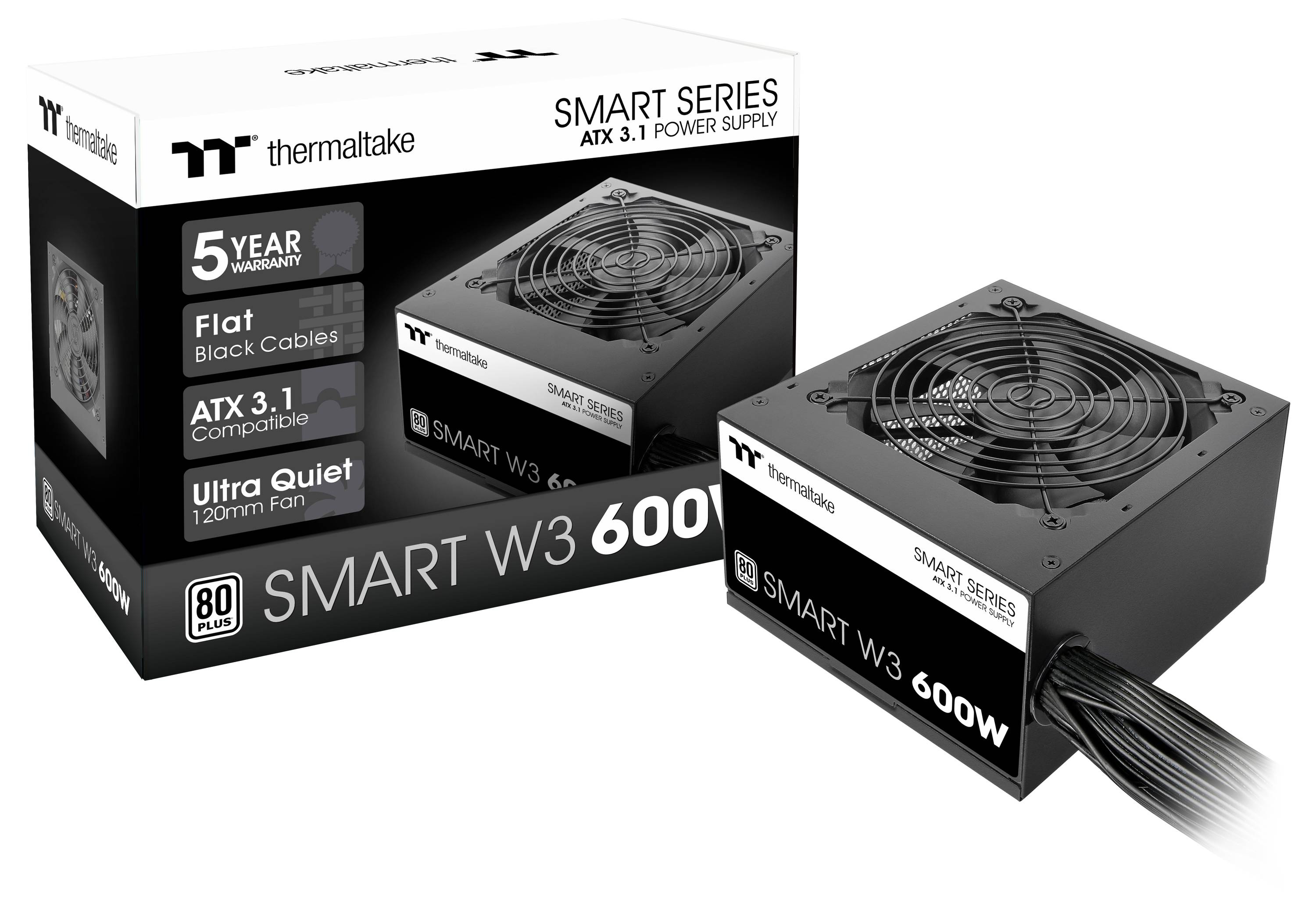 Thermaltake Smart W3 0600W PC Netzteil 600 W