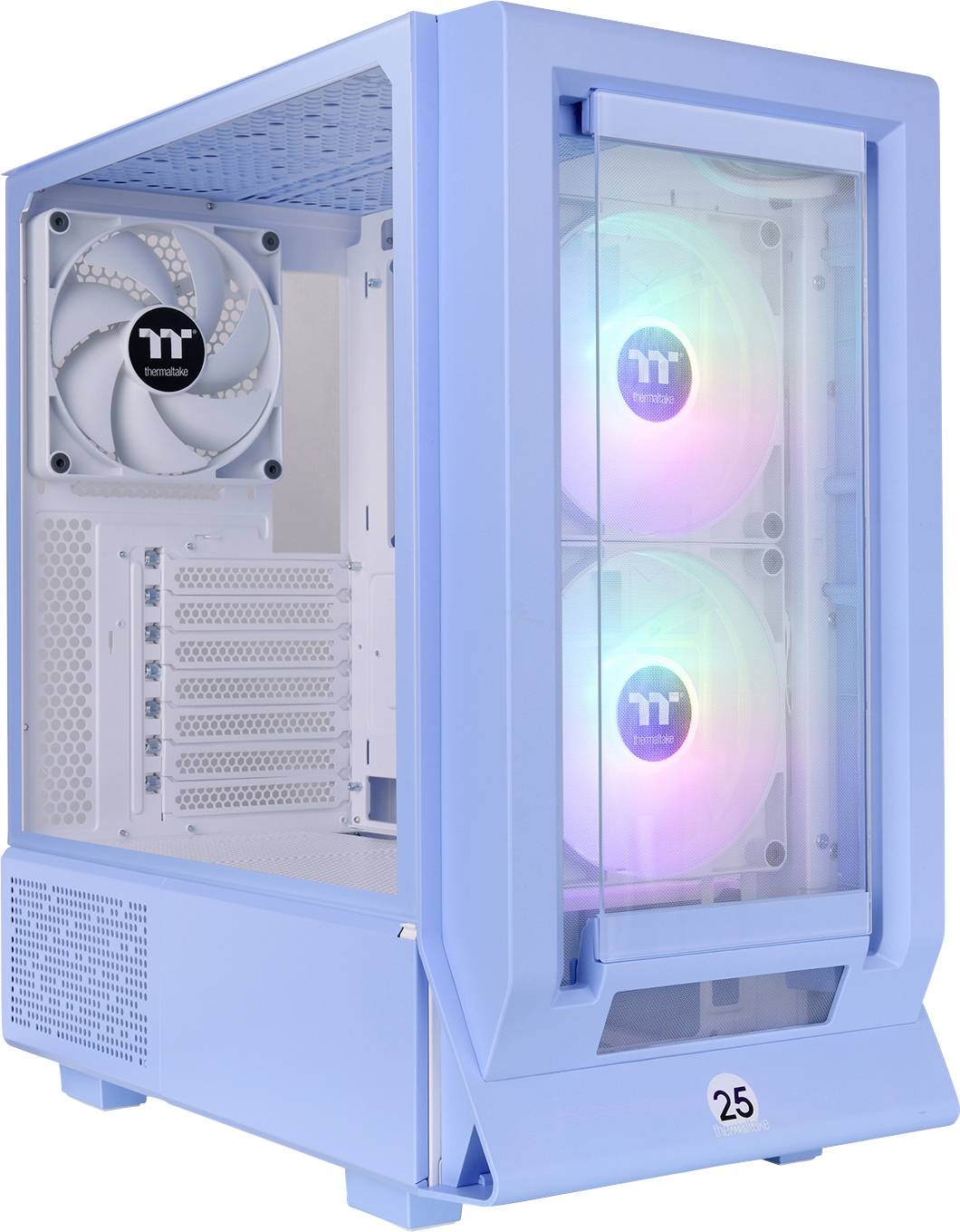 Thermaltake Ceres 350 MX Hydrangea Blue Midi-Tower PC-Gehäuse Grün