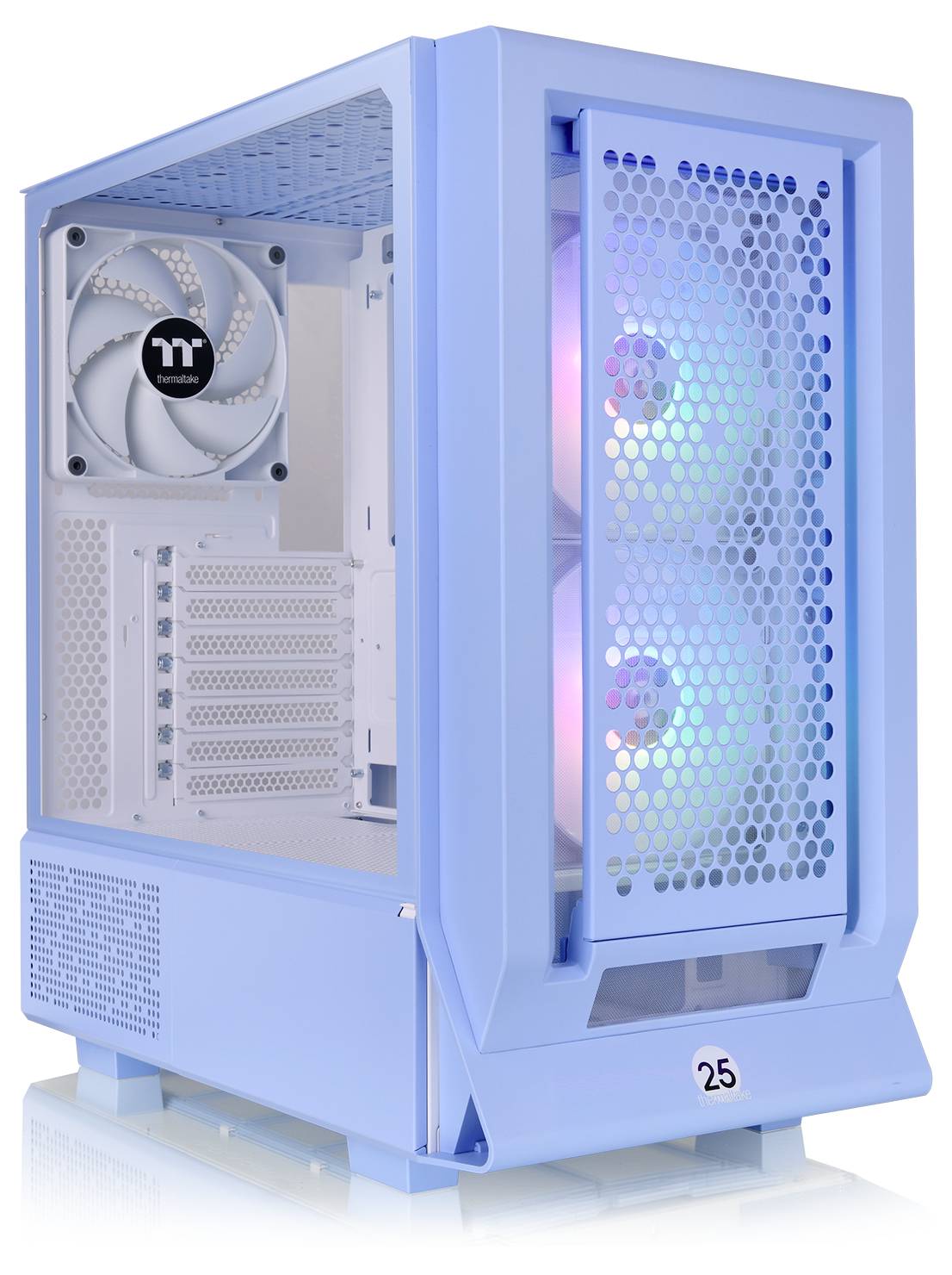 Thermaltake Ceres 350 MX Hydrangea Blue Midi-Tower PC-Gehäuse Grün