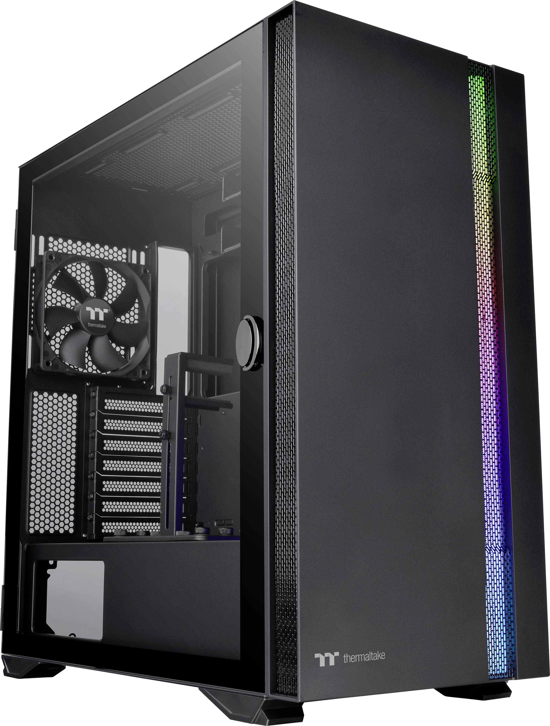 Thermaltake View 170 TG ARGB Black Micro-Tower PC-Gehäuse Schwarz