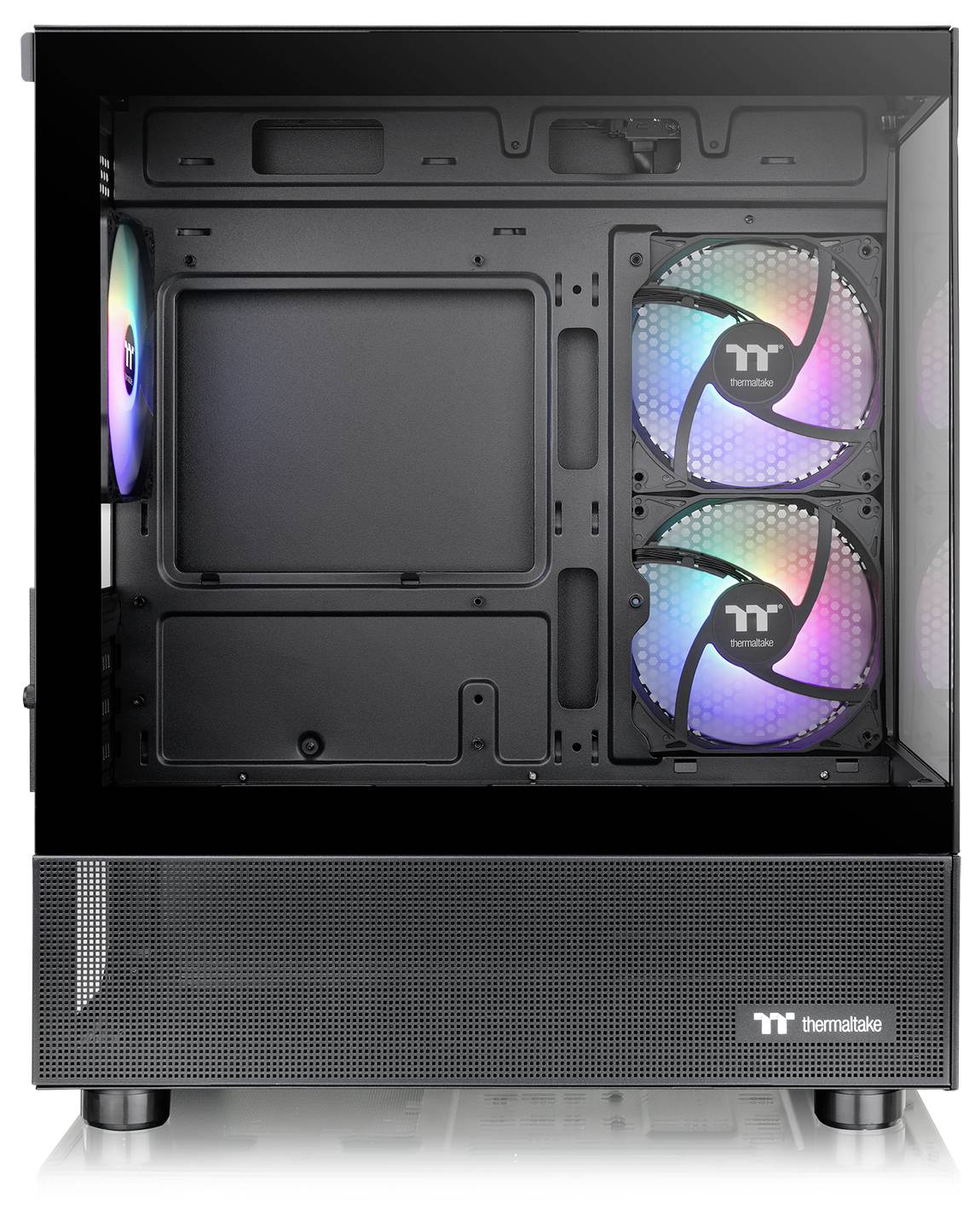 Thermaltake View 170 TG ARGB Black Micro-Tower PC-Gehäuse Schwarz