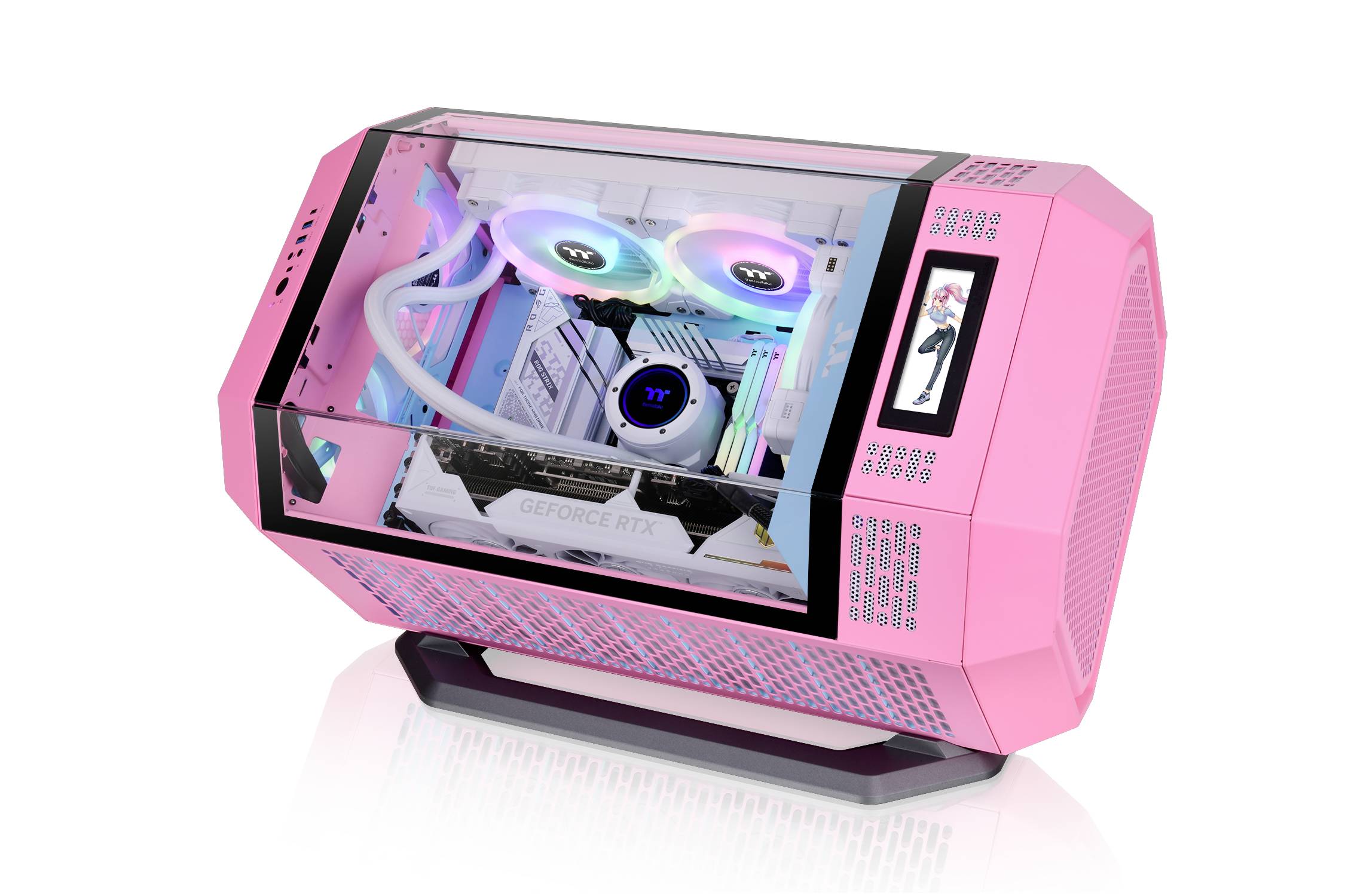 Thermaltake Chassis Stand Kit for The Tower 300 Bubble Pink PC-Gehäuse Ständer Rosa
