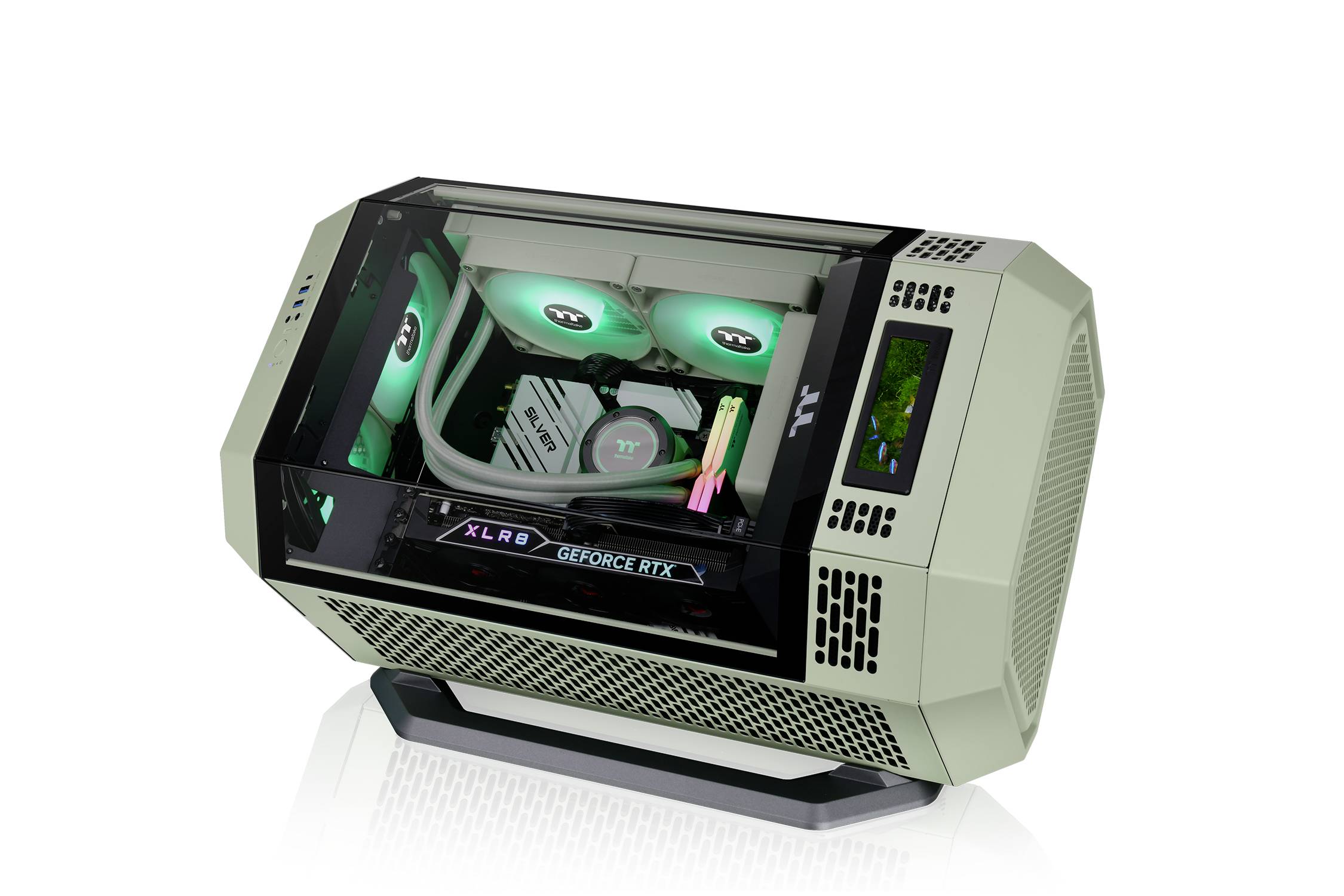 Thermaltake Chassis Stand Kit for The Tower 300 Matcha Green PC-Gehäuse Ständer Grün