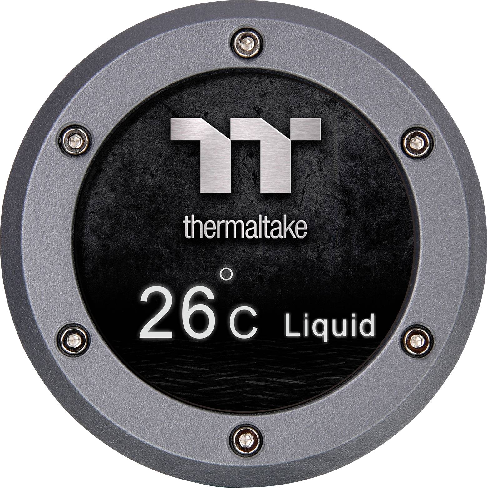 Thermaltake 2.1 inch Circle LCD Screen Kit Gray for Ceres 350MX LCD-Panel-Kit Schwarz