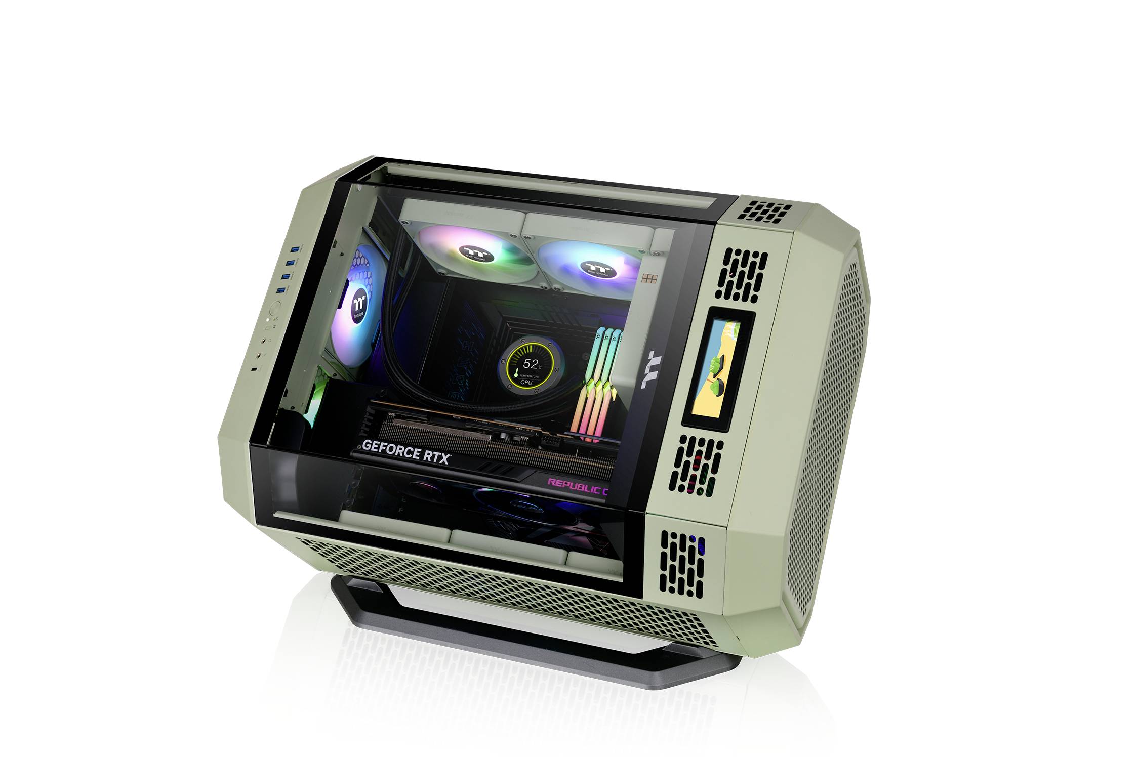 Thermaltake Chassis Stand Kit for The Tower 600 Matcha Green PC-Gehäuse Ständer Grün, Schwarz