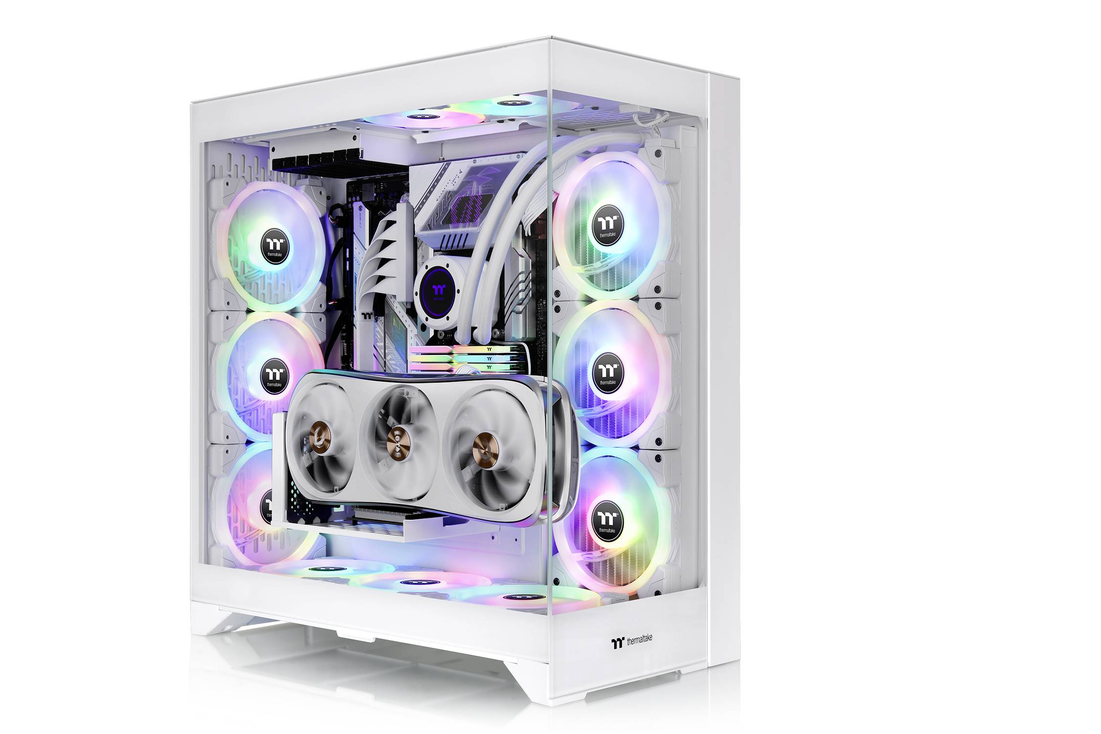Thermaltake CTE E660 MX Snow White Midi-Tower PC-Gehäuse Weiß