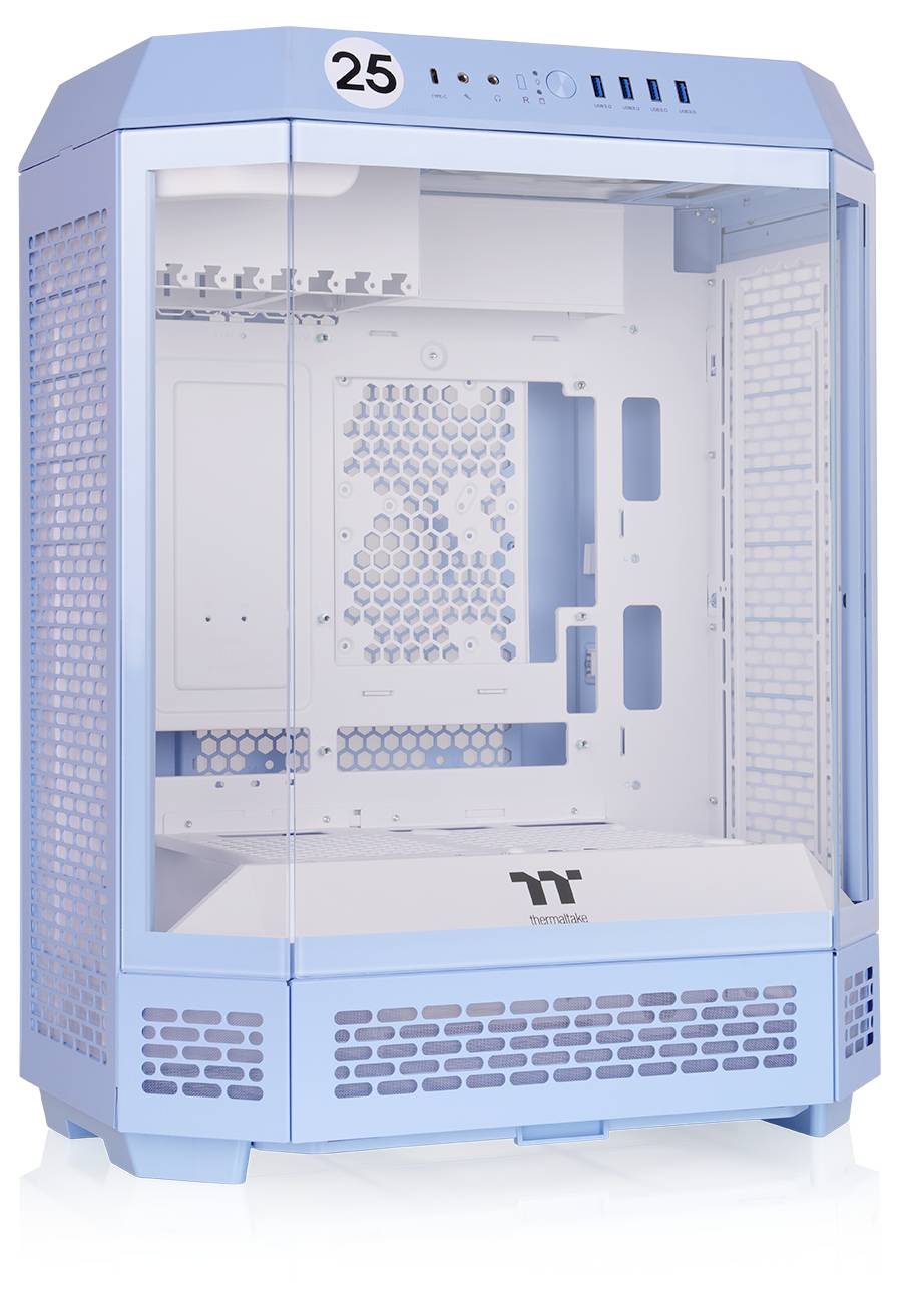 Thermaltake The Tower 600 Hydrangea Blue Midi-Tower PC-Gehäuse Blau