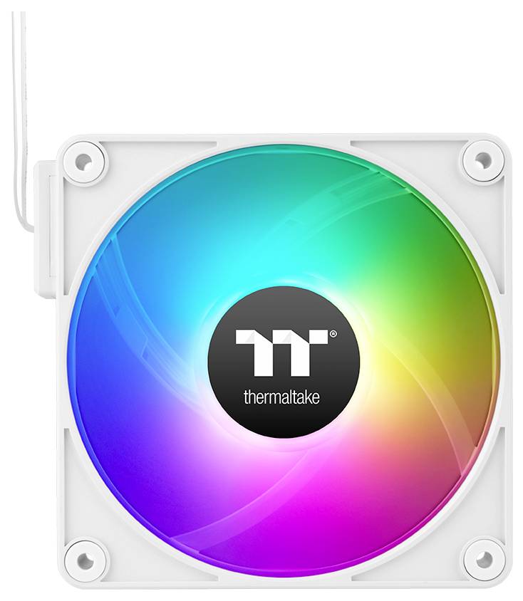 Thermaltake CT140 EX Reverse ARGB Sync PC Cooling Fan White 3 Fan Pack PC-Gehäuse-Lüfter (B x H x T) 140 x 140 x 25 mm