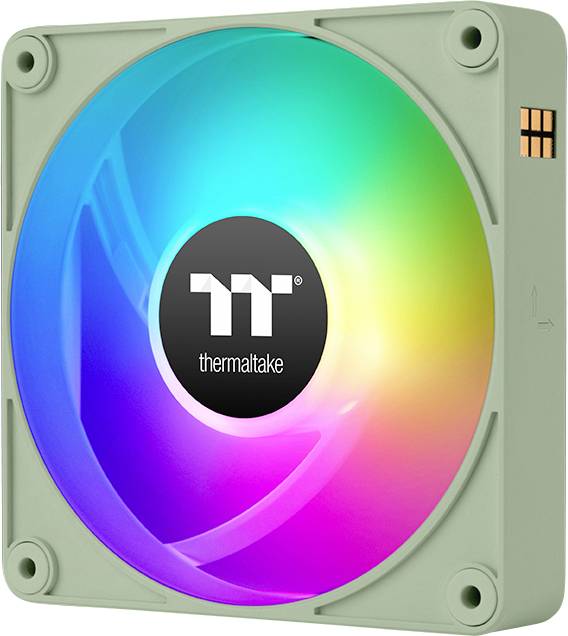 Thermaltake CT120 EX ARGB Sync PC Cooling Fan Matcha Green 3 Fan Pack PC-Gehäuse-Lüfter (B x H x T) 120 x 120 x 25mm