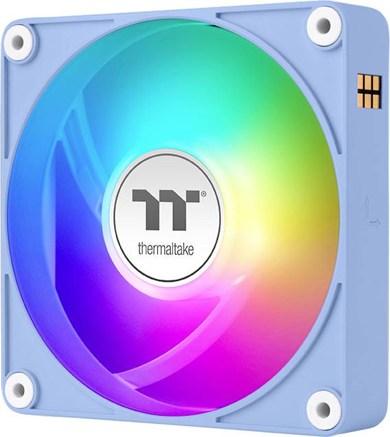 Thermaltake CT140 EX ARGB Sync PC Cooling Fan Hydrangea Blue 3 Fan Pack PC-Gehäuse-Lüfter (B x H x