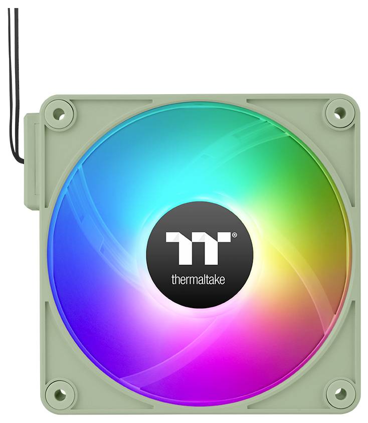 Thermaltake CT140 EX ARGB Sync PC Cooling Fan Matcha Green 3 Fan Pack PC-Gehäuse-Lüfter (B x H x T) 140 x 140 x 25mm