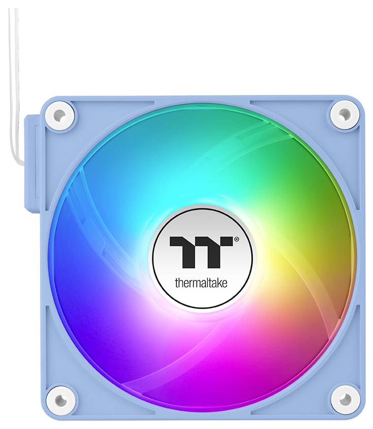Thermaltake CT140 EX Reverse ARGB Sync PC Cooling Fan Hydrangea Blue 3 Fan Pack PC-Gehäuse-Lüfter (B x H x T) 140 x 140 x 25mm