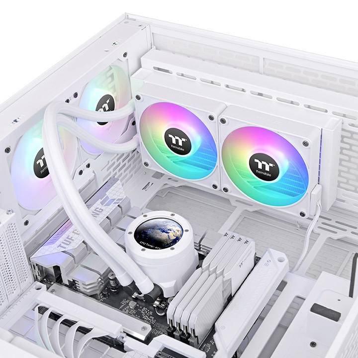 Thermaltake TH240 V2 Ultra EX ARGB Sync Snow Edition All-In-One PC-Wasserkühlung