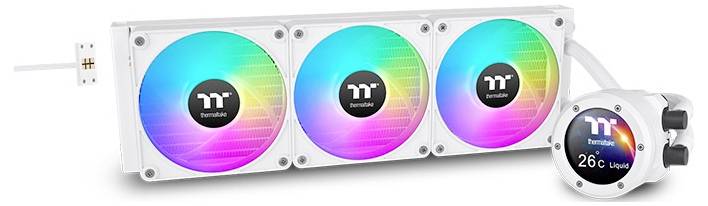Thermaltake TH420 V2 Ultra EX ARGB Sync Snow Edition All-In-One PC-Wasserkühlung