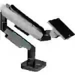 Thermaltake GEA Single RGB Gaming Monitor Arm Black Monitorhalterung 124,5cm (49") Grau, Schwarz Thermaltake GEA Single RGB Gaming Monitor Arm Black Monitorhalterung 124,5cm (49") Grau, Schwarz