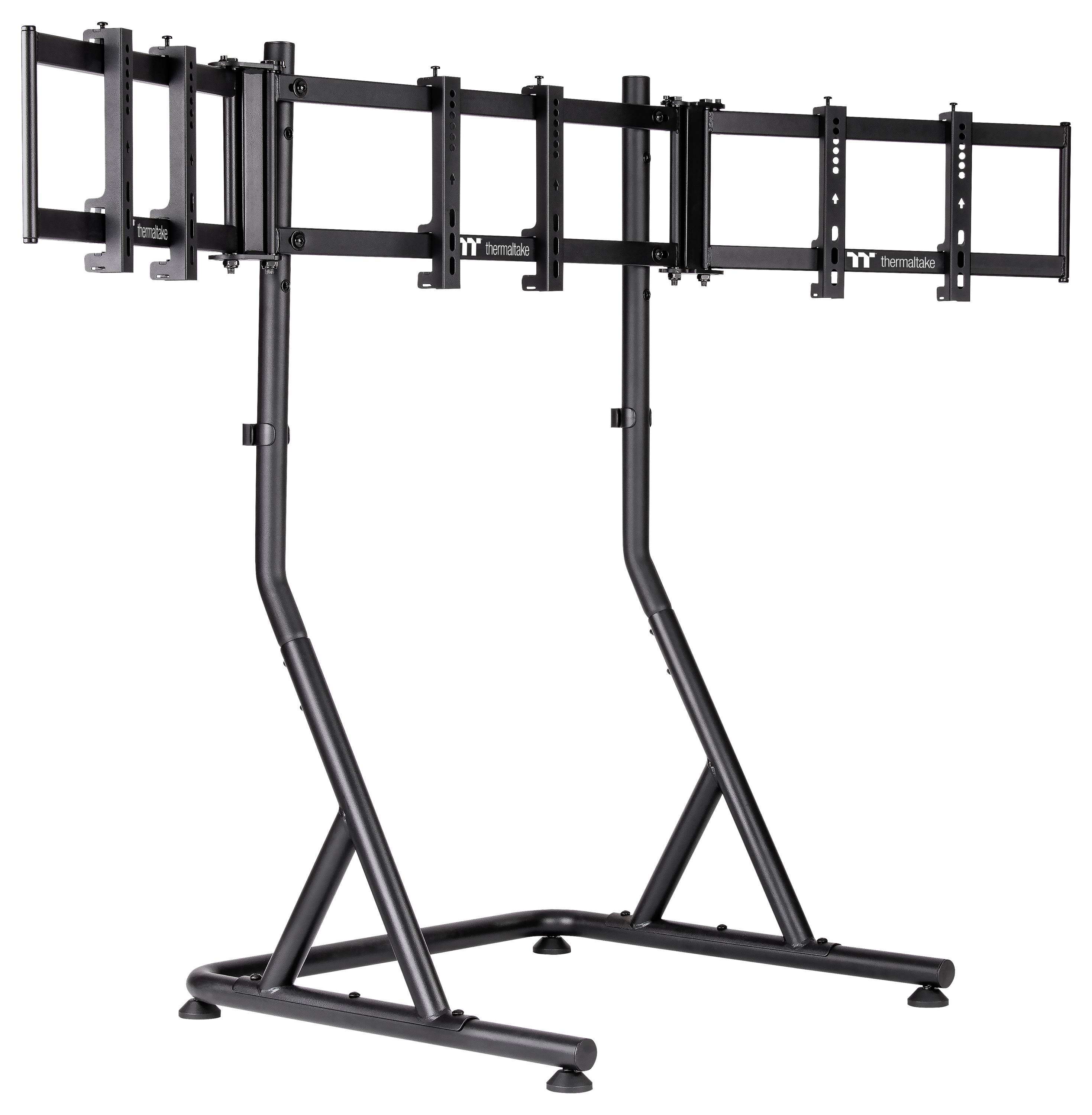 Thermaltake Triple Monitor Stand for Cockpit Monitorhalterung 139,7cm (55") Schwarz