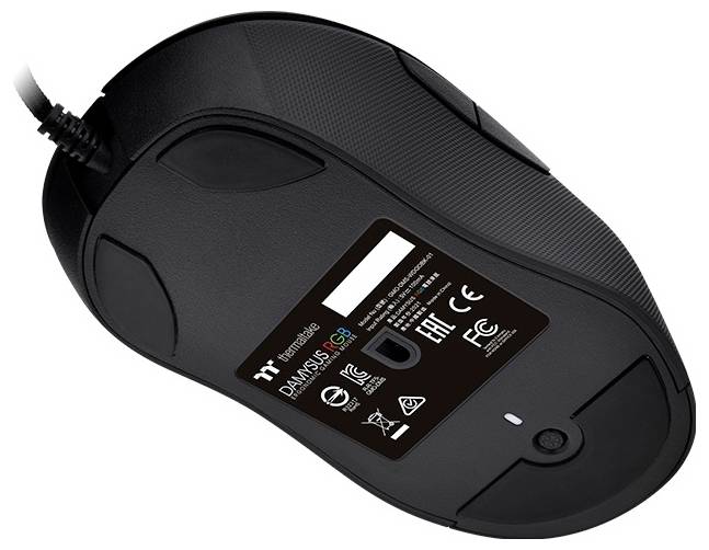 Thermaltake GMO Damysus RGB Wired Black Gaming-Maus Kabelgebunden Optisch 6 Tasten 16000 dpi