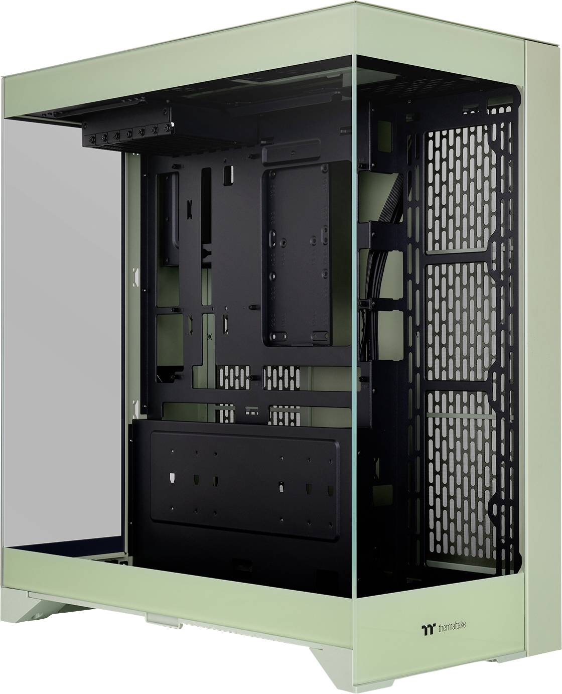 Thermaltake CTE E550 TG Matcha Green Midi-Tower PC-Gehäuse Grün