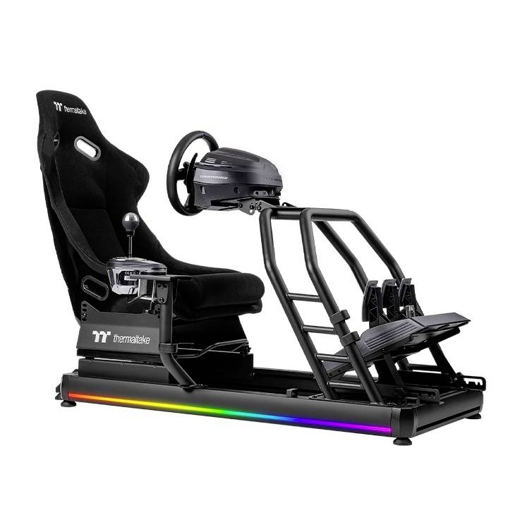 Thermaltake GR500 Racing Simulator Cockpit Rennsitz Schwarz