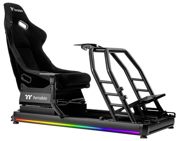 Thermaltake GR500 Racing Simulator Cockpit Rennsitz Schwarz