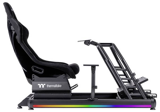 Thermaltake GR500 Racing Simulator Cockpit Rennsitz Schwarz