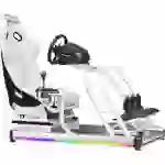 Thermaltake GR500 Snow Racing Simulator Cockpit Rennsitz Weiß Thermaltake GR500 Snow Racing Simulator Cockpit Rennsitz Weiß