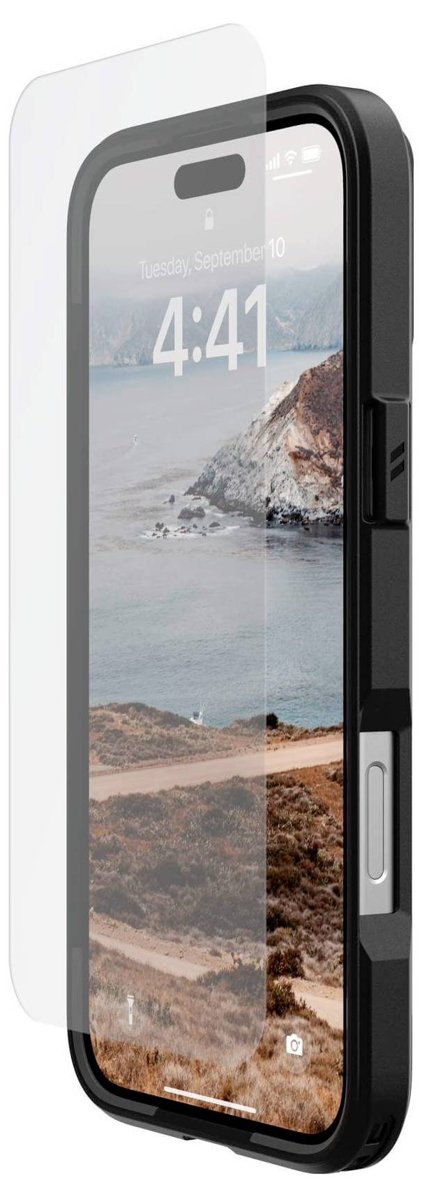 Urban Armor Gear Tempered Glass Displayschutzglas Apple iPhone 16 Plus, iPhone 15 Plus 1 St. Anti-Fingerprint, kratzfest 14436111NA