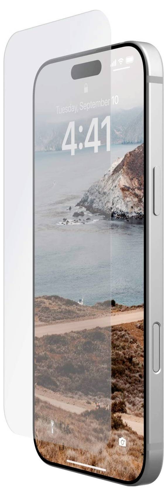 Urban Armor Gear Tempered Glass Displayschutzglas Apple iPhone 16 Pro Max 1 St. Anti-Fingerprint, kratzfest 14436411NA