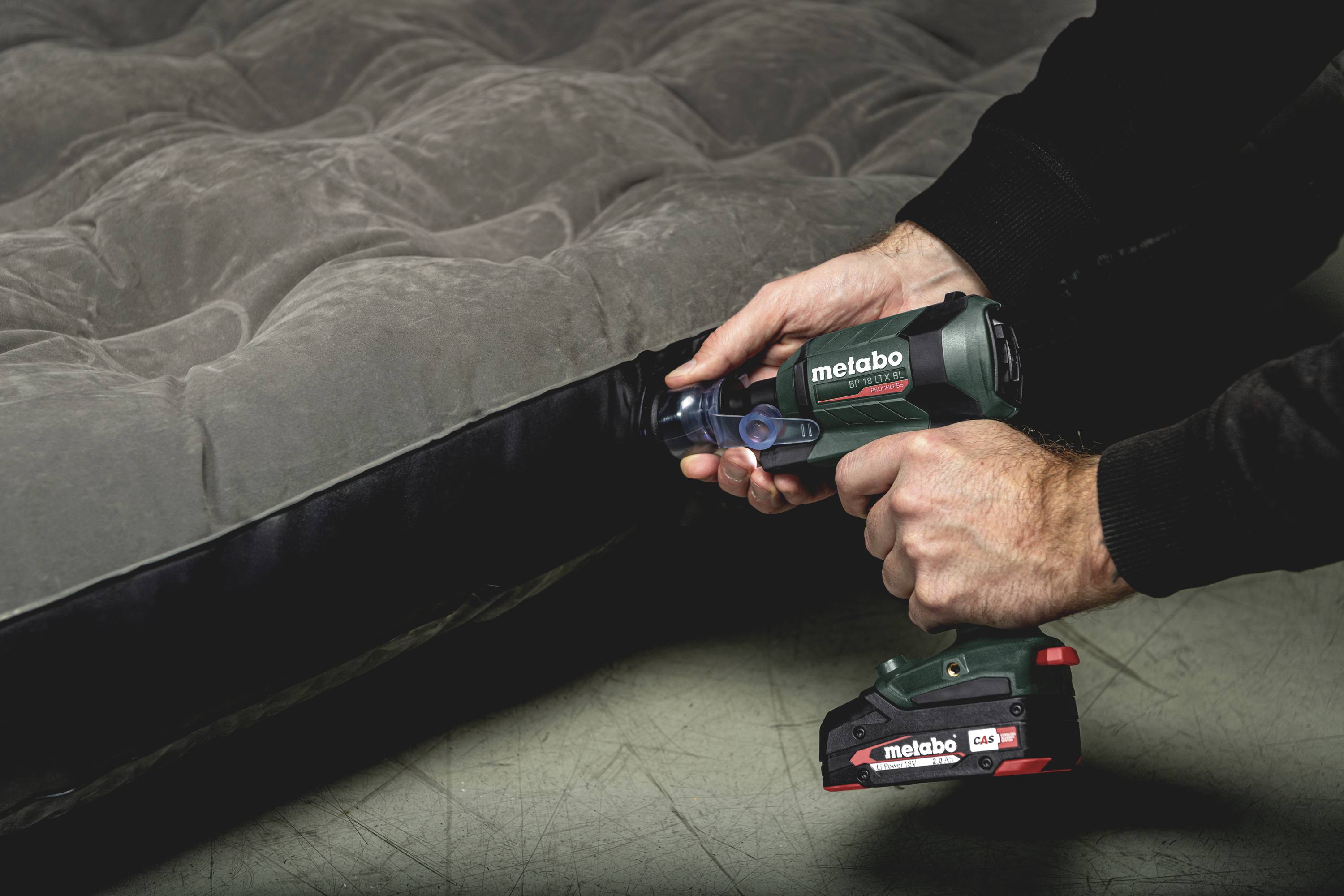 Metabo BP 18 LTX BL Akku-Gebläse Luftdurchsatz 0.7 m³/min Luftgeschwindigkeit 122 m/s 18 V