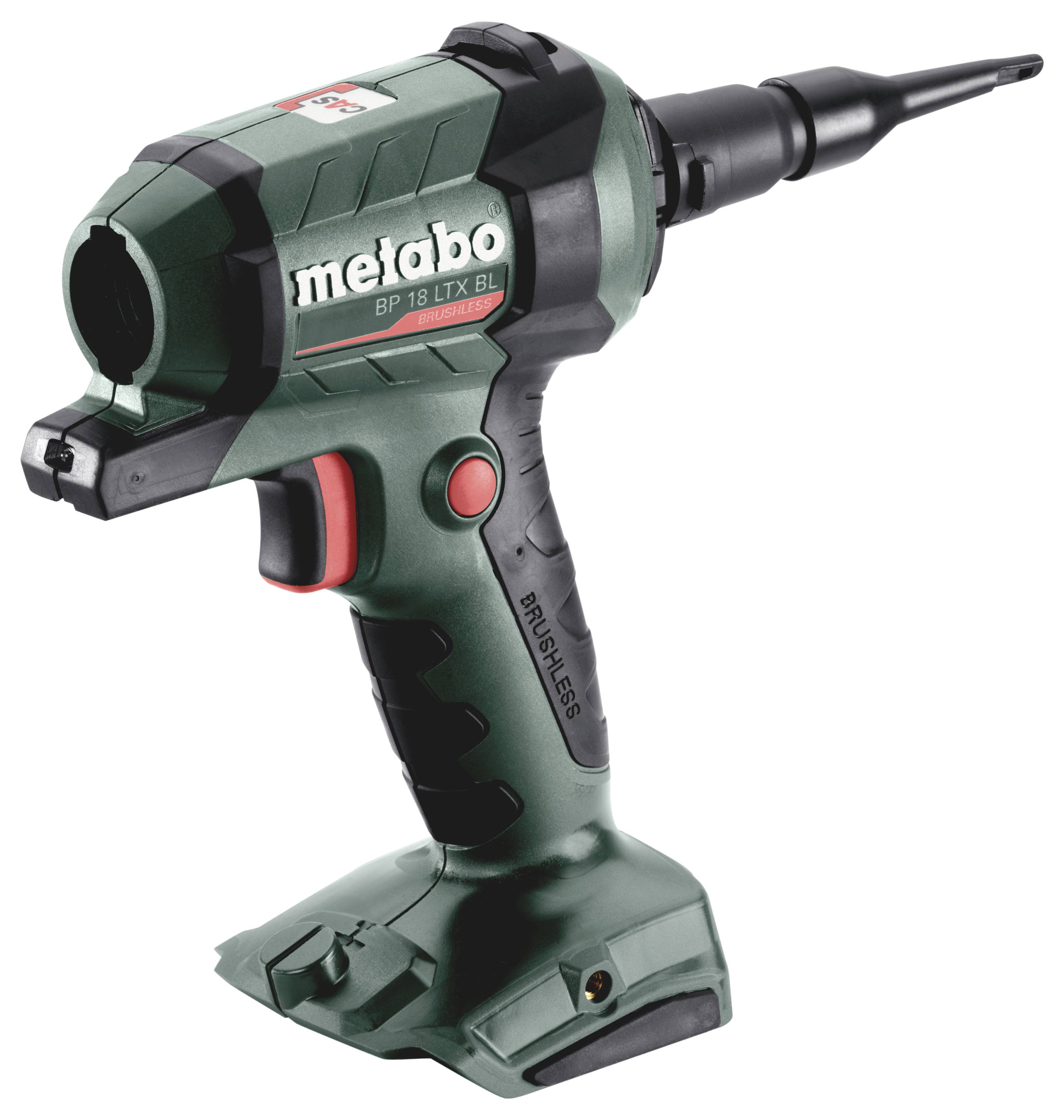Metabo BP 18 LTX BL Akku-Gebläse Luftdurchsatz 0.7 m³/min Luftgeschwindigkeit 122 m/s 18V