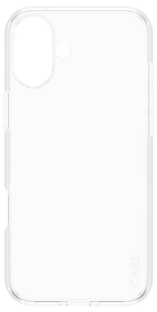 Transparente Handyhülle mit schlichtem Design, geeignet für Smartphones. Schützt das Gerät vor Kratzern und Stößen.