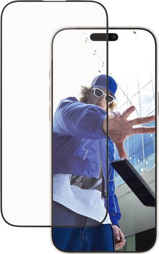 PanzerGlass Aluminium Frame Displayschutzglas Apple iPhone 16 Pro Max 1 St. Anti-Fingerprint, kratzf