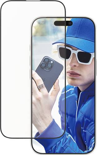 PanzerGlass Aluminium Frame Displayschutzglas Apple iPhone 16 Pro 1 St. Anti-Fingerprint, kratzfest