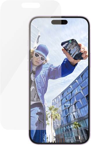 PanzerGlass Classic Fit Displayschutzglas Apple iPhone 16 Plus 1 St. Anti-Fingerprint, kratzfest 287