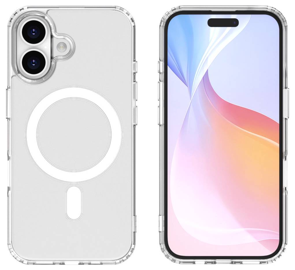 4Smarts 360° Premium Protection Set Backcover Apple iPhone 16 Transparent Induktives Laden 541195