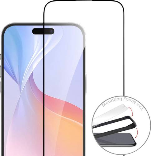 4Smarts Second Glass Displayschutzglas Apple iPhone 16 1 St. Anti-Fingerprint, kratzfest 541200