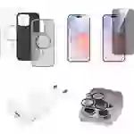 4Smarts 7in1 Value Set Backcover Apple iPhone 16 Pro Transparent Induktives Laden 541190 4Smarts 7in1 Value Set Backcover Apple iPhone 16 Pro Transparent Induktives Laden 541190