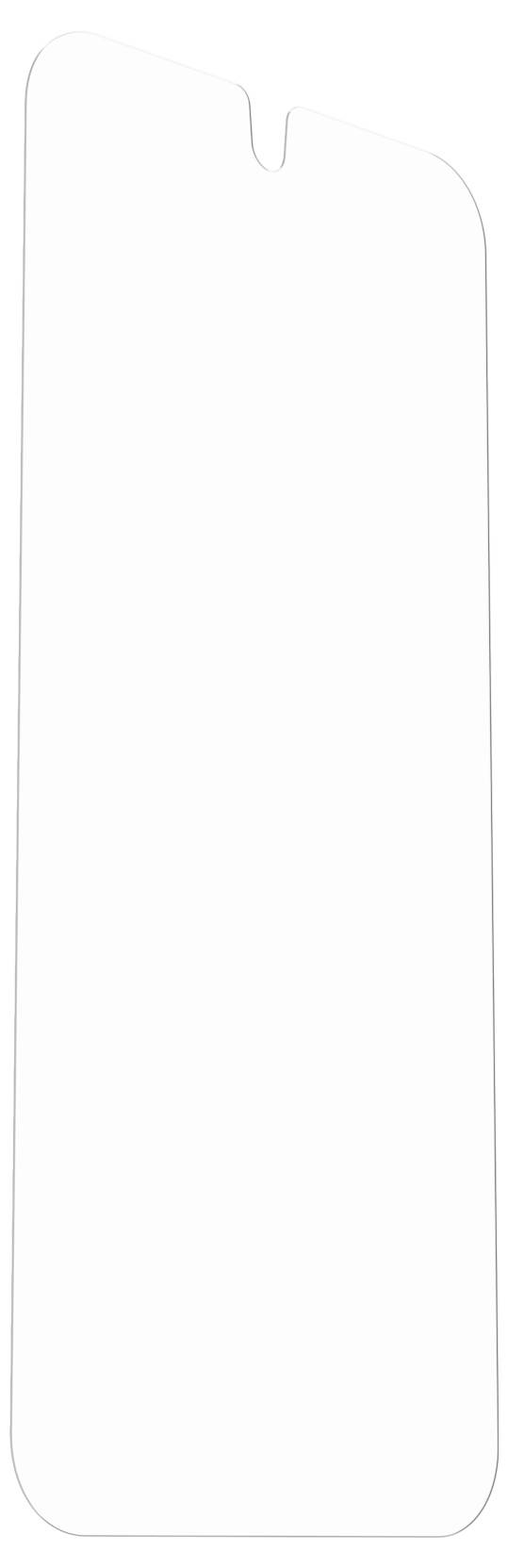 Handybildschirm auf weißem Hintergrund.